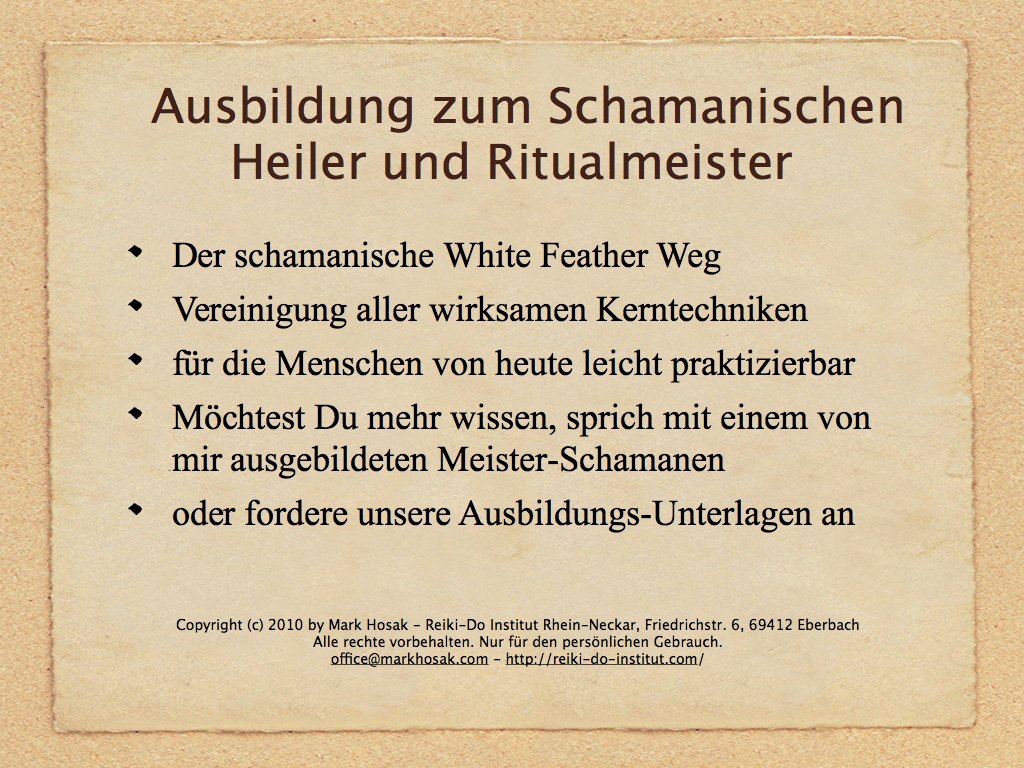 Schamanisches Trommeln
